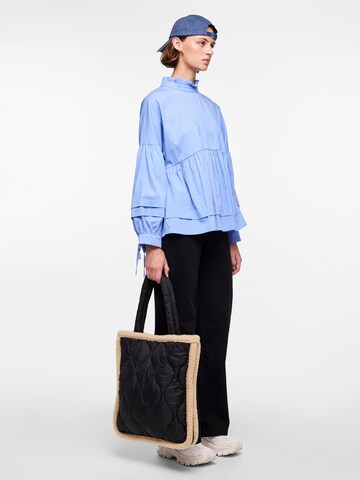 PIECES Blouse 'Dula' in Blue