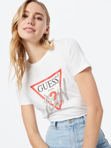 GUESS T-Shirt in Weiß