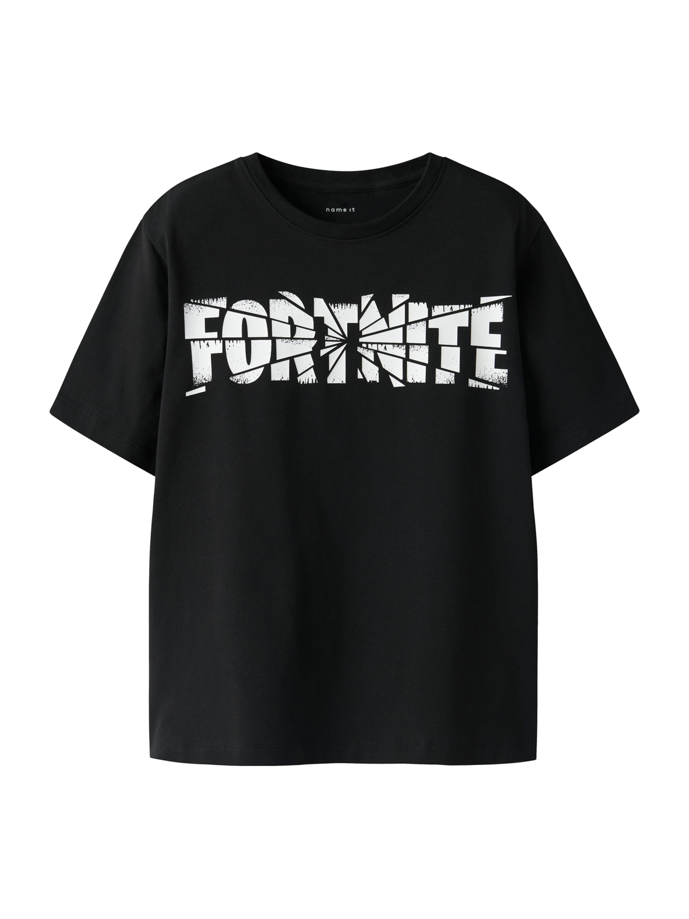 NAME IT Póló 'NKMJAMBA FORTNITE' - fekete: elől