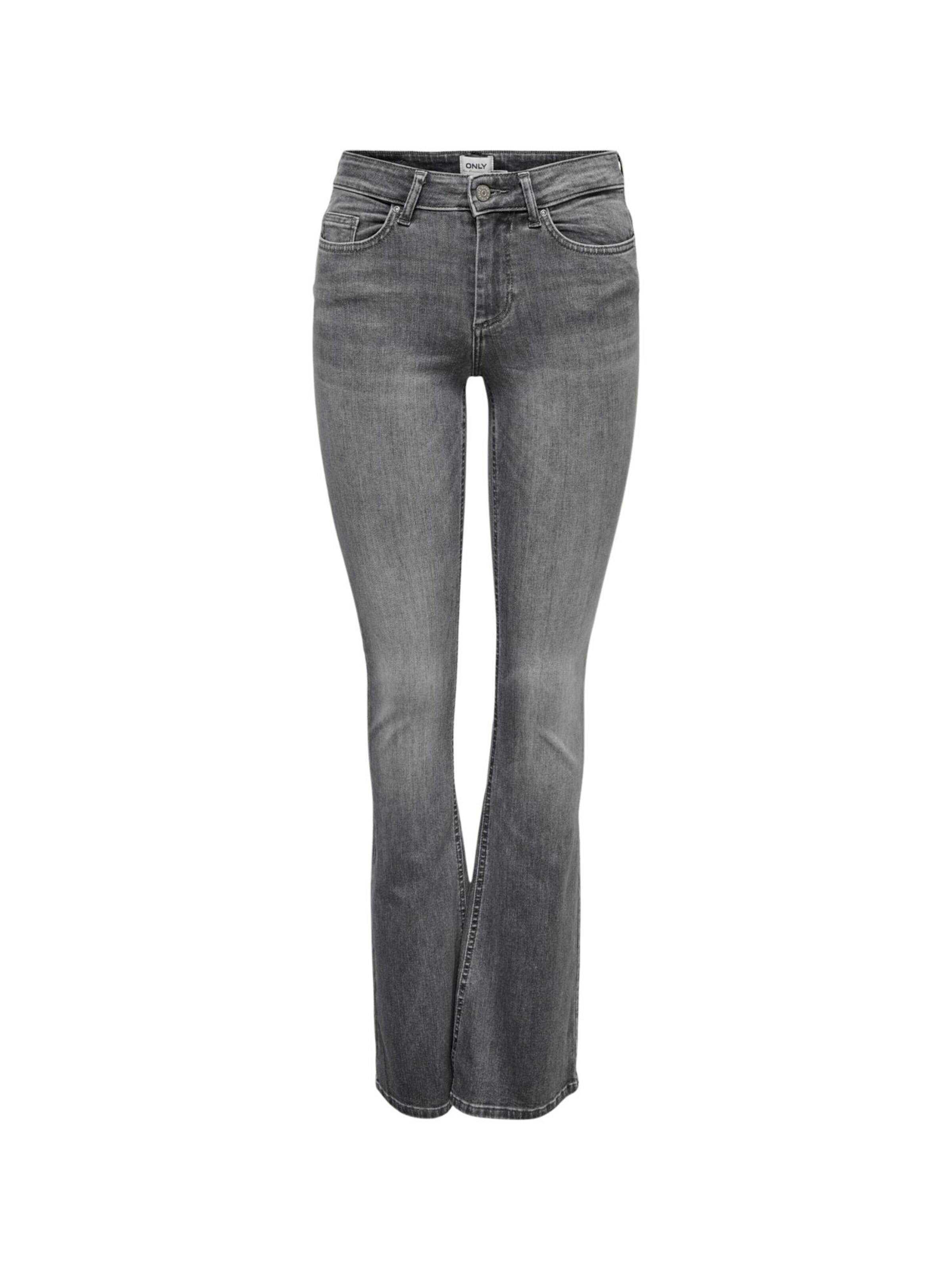 Slimfit Jeans 'ONLBLUSH LIFE' di ONLY in grigio: frontale
