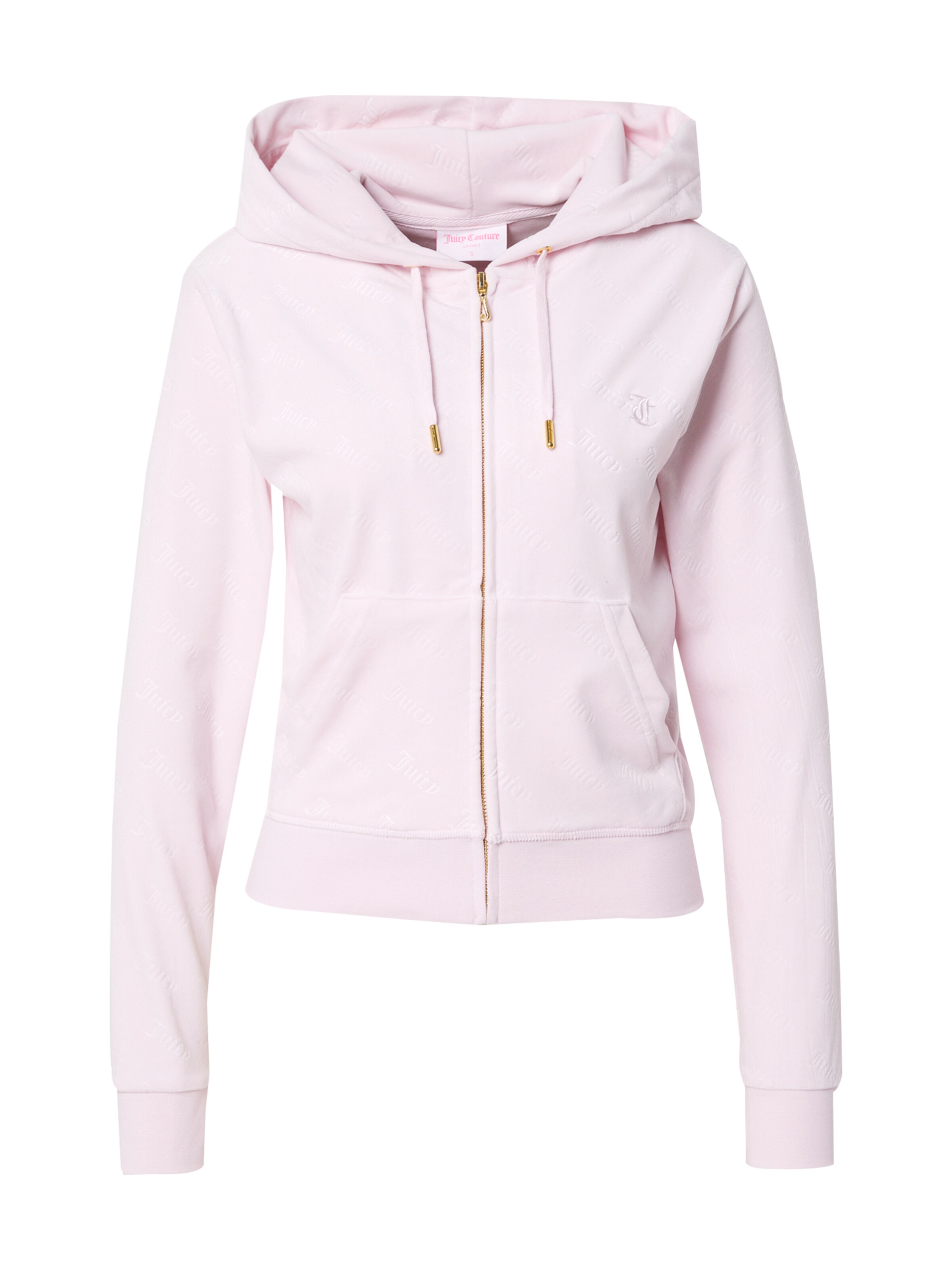 Juicy Couture Bluza rozpinana 'Gigi' w kolorze różowy: przód