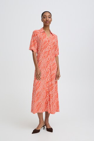 Robe b.young en rouge : devant