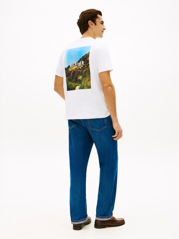 Tricou de la TOMMY HILFIGER pe alb