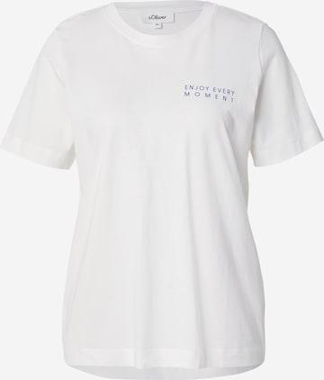 s.Oliver Shirt in Beige: front