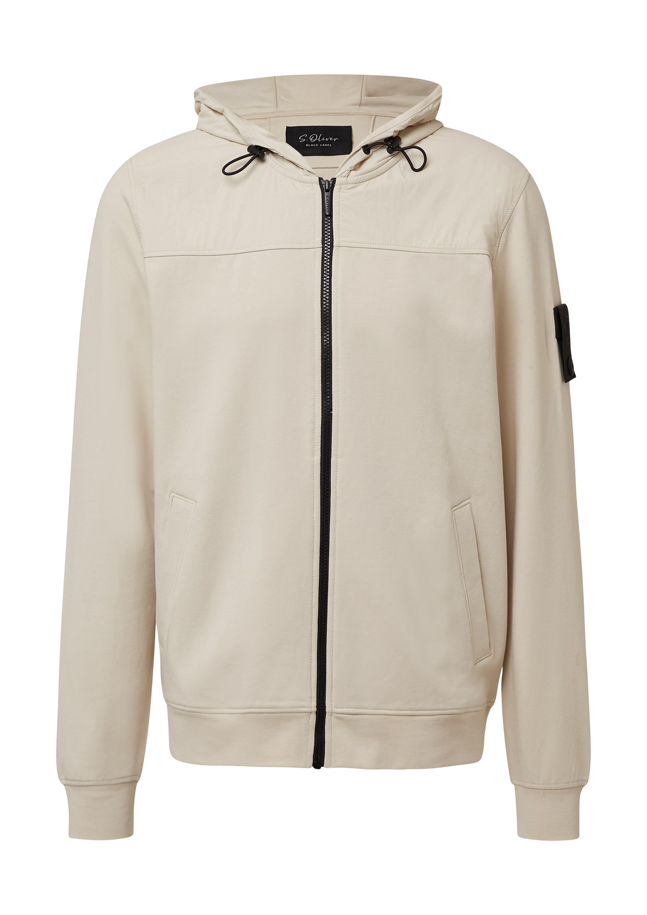 s.Oliver BLACK LABEL Tussenjas in Beige: voorkant