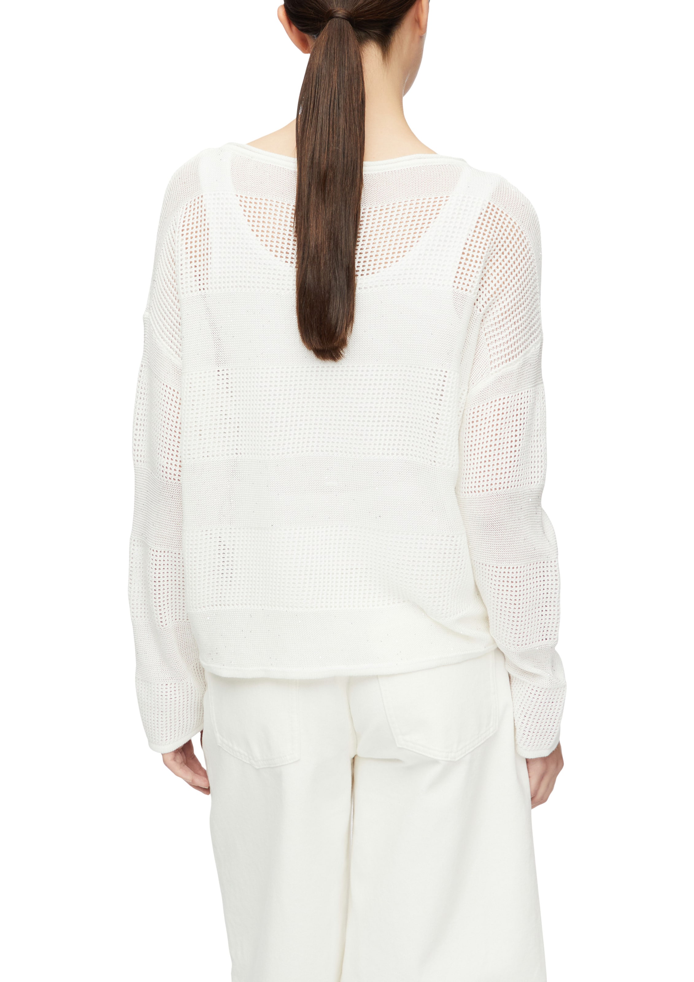 Pull-over COMMA en blanc