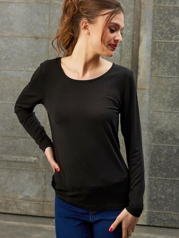 ze-ze Shirt 'Bella 458' in Schwarz