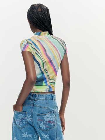 Desigual Тениска в зелено