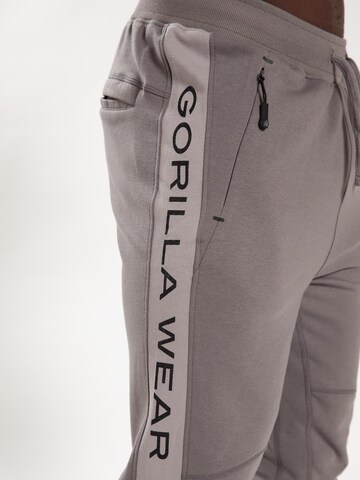 Gorilla Wear Slimfit Sportbroek 'Thompson' in Zwart