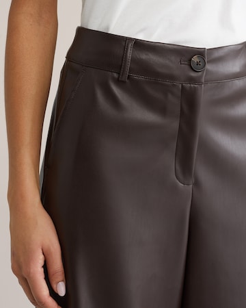 WE Fashion Zvonové kalhoty Kalhoty – hnědá