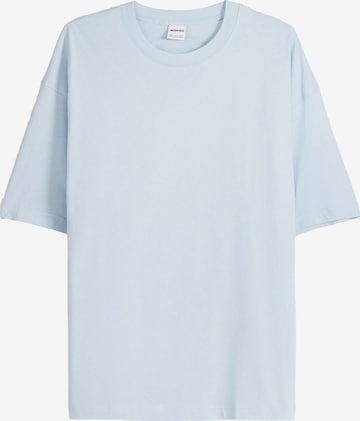 Bershka Koszulka w kolorze niebieski: przód