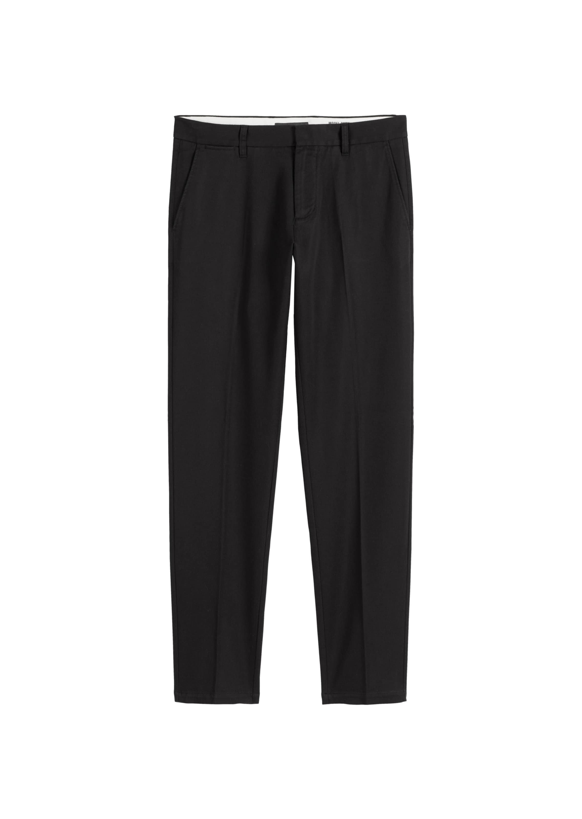Marc O'Polo Chino Pants 'Osby' in Black: front