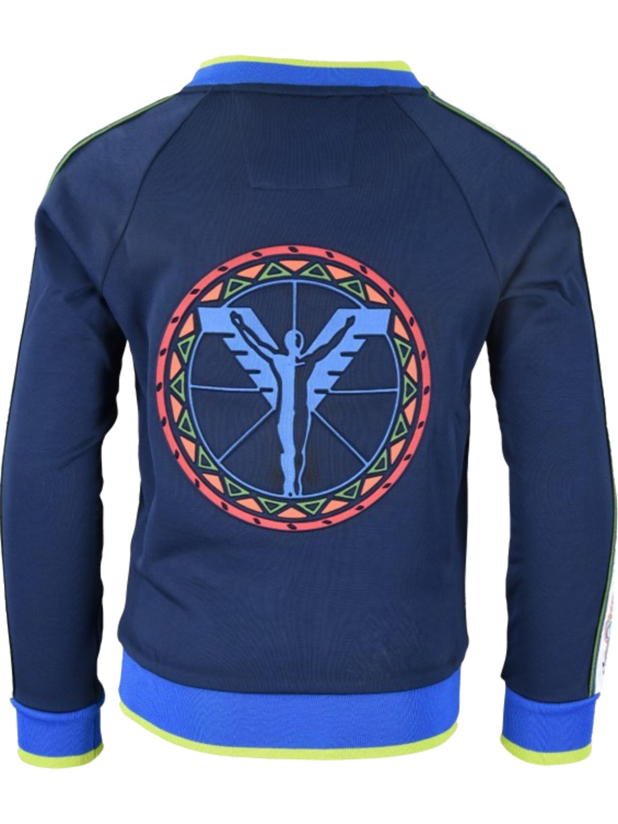 Carlo Colucci Sweatjacke 'Carrado' in Blau