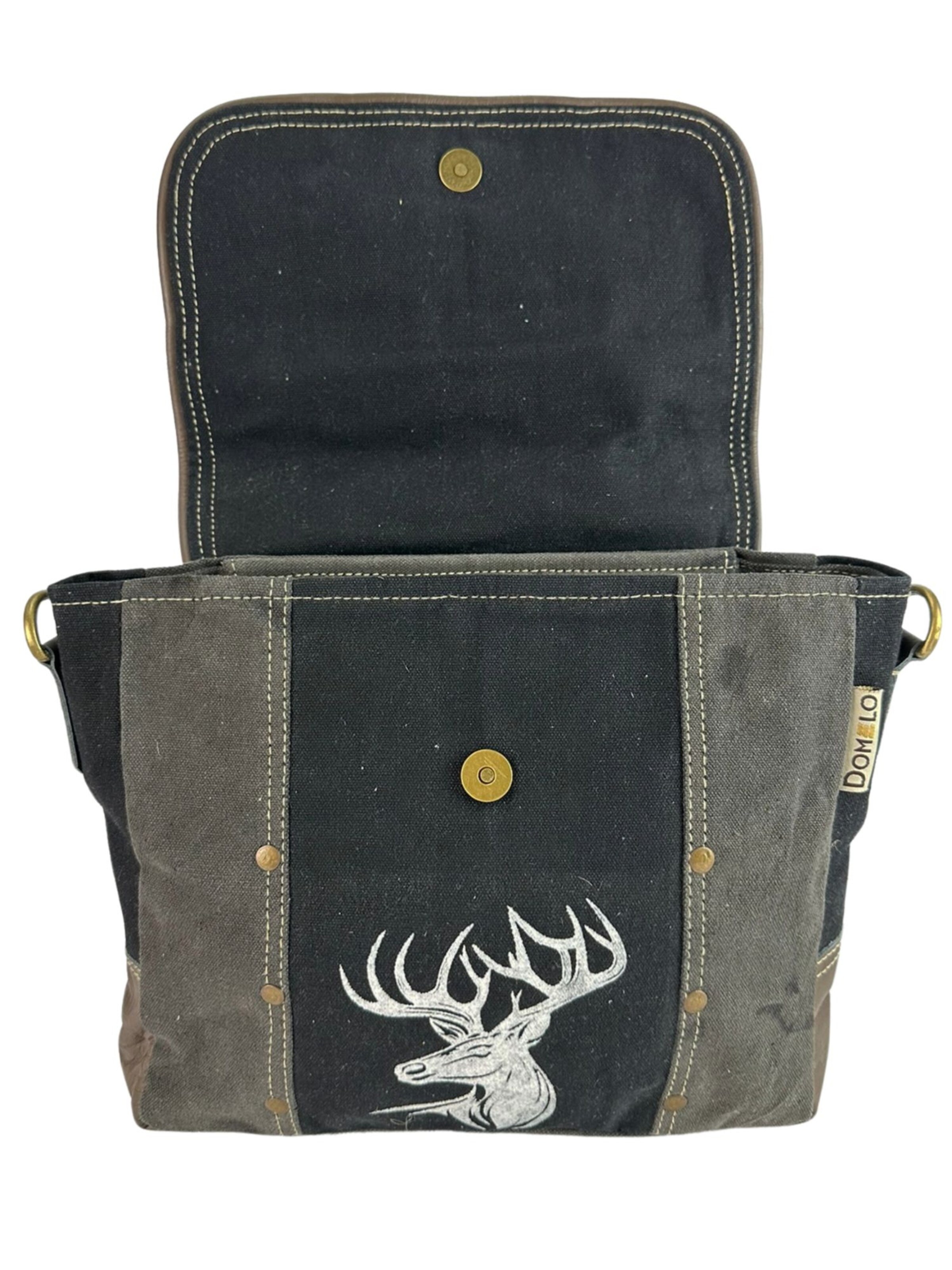 DOMELO Umhängetasche 'Domelo'‌‌‌‌‌‌‌ in Schwarz