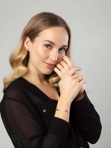 Bracelet Lucardi en or : devant