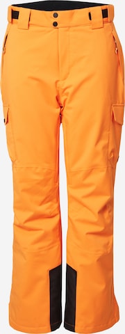 KILLTEC Normální Outdoorové kalhoty – oranžová: přední strana