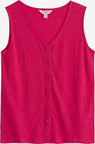 Chemisier 'Carn Glaze' Seasalt Cornwall en rose : devant