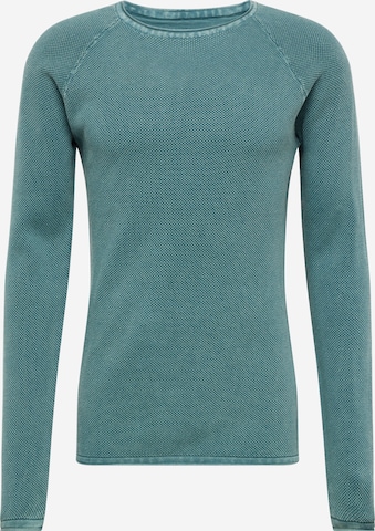 Key Largo Regular fit Sweater 'THOMAS' in Green: front