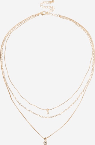 ABOUT YOU Necklace 'Paula' in Gold: front