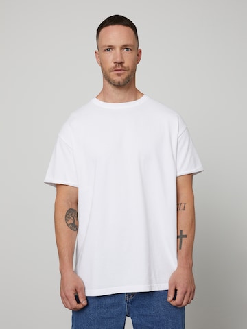 DAN FOX APPAREL - Camiseta 'Alan' en blanco: frente