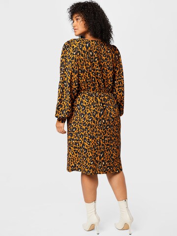 Abito di Dorothy Perkins Curve in marrone