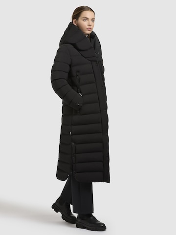 khujo Winter Coat ' Teiva2-YM ' in Black