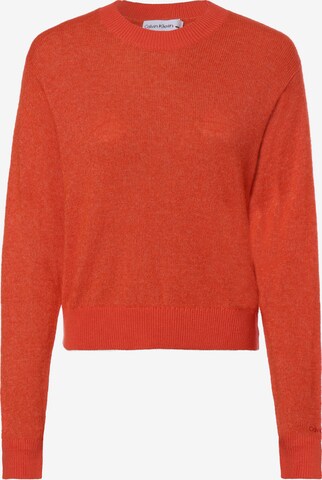 Calvin Klein Pullover in Orange: predná strana