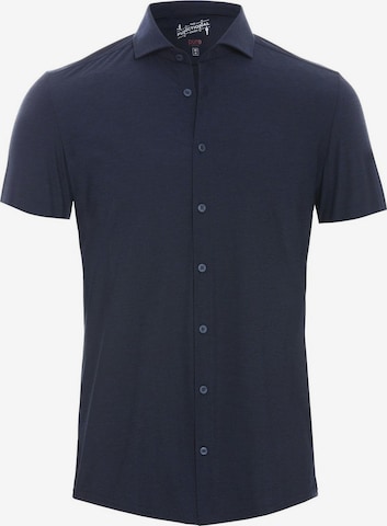PURE Overhemd in Blauw: voorkant