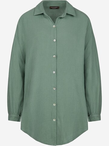 SASSYCLASSY Bluse 'lange Variante'‌ in Grün: Vorderseite