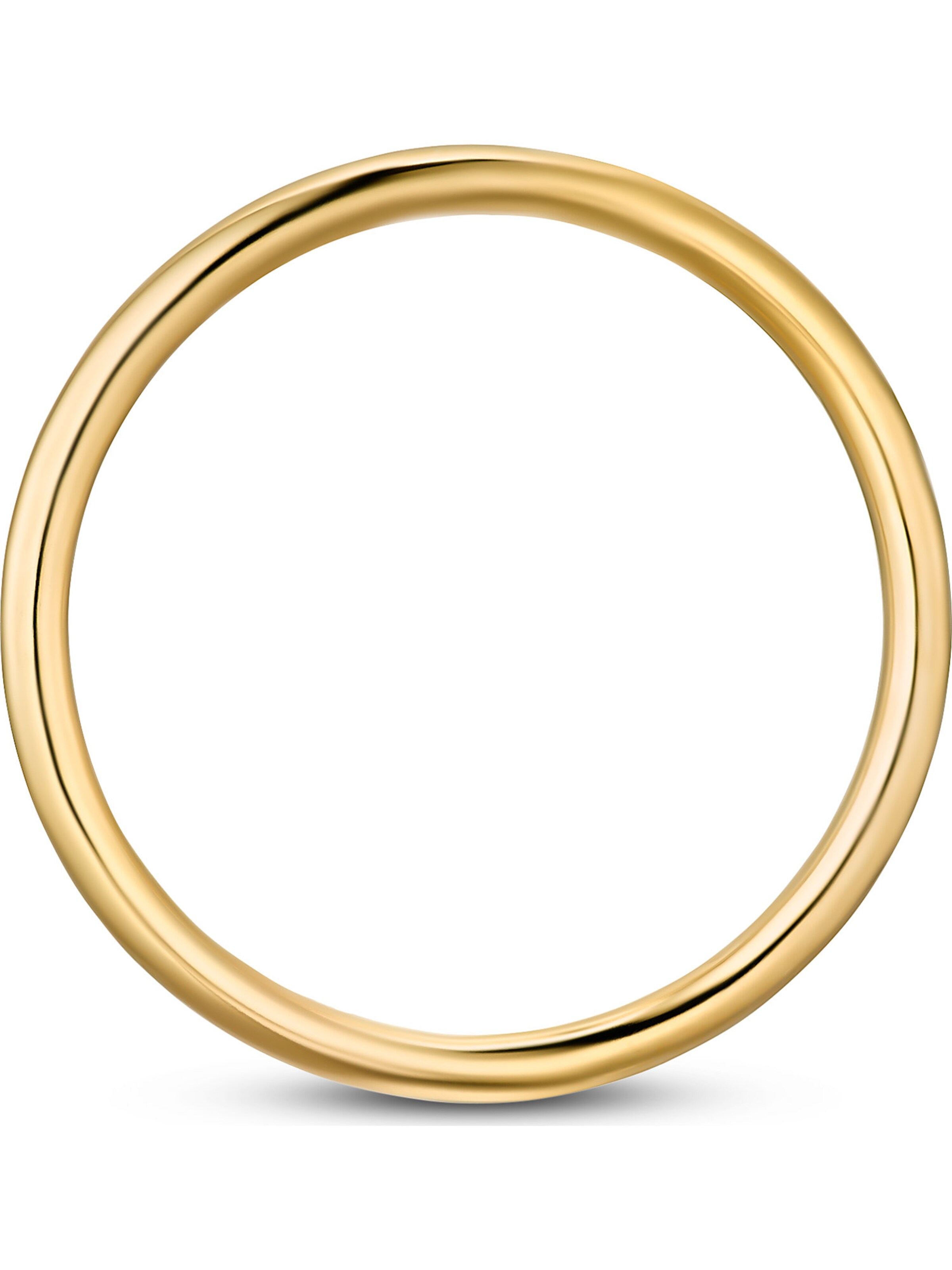 CHRIST Ring in Gold: Vorderseite