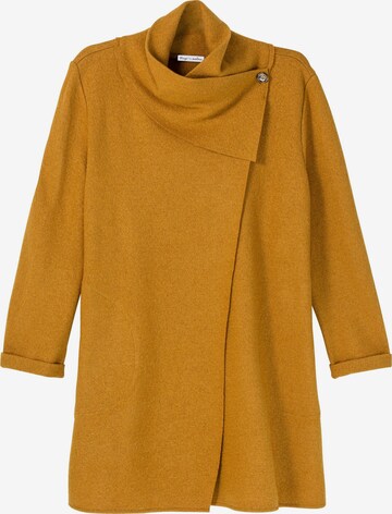 sheego by Joe Browns Between-Seasons Coat in Yellow: front