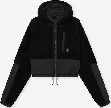 Johnny UrbanFlis jakna 'Carey' - crna boja: prednji dio