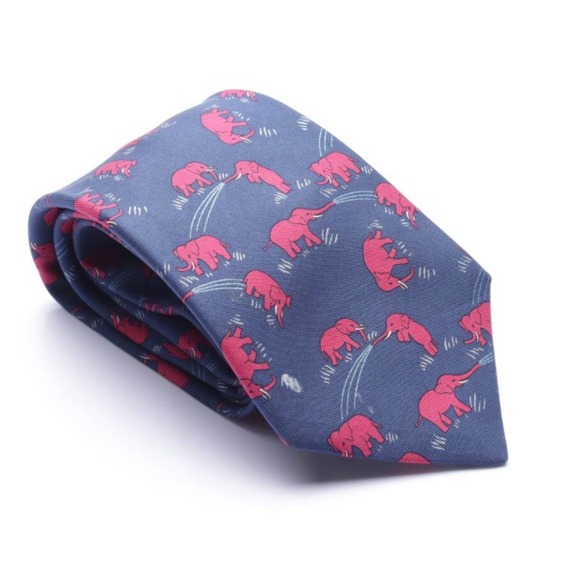 HERMÈS Tie & Bow Tie in One size in Mixed colors: front