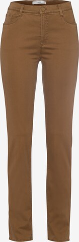 BRAX Slim fit Pants 'Mary' in Brown: front