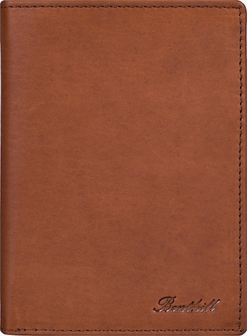 Benthill Wallet in Brown: front