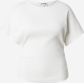 Maglietta 'NMABBI' di Noisy May Curve in bianco: frontale