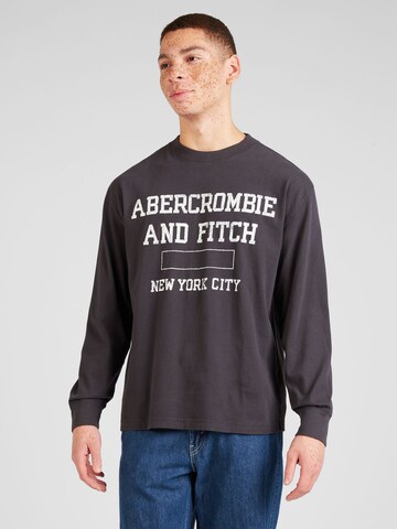 Abercrombie & Fitch Shirt in Grijs: voorkant