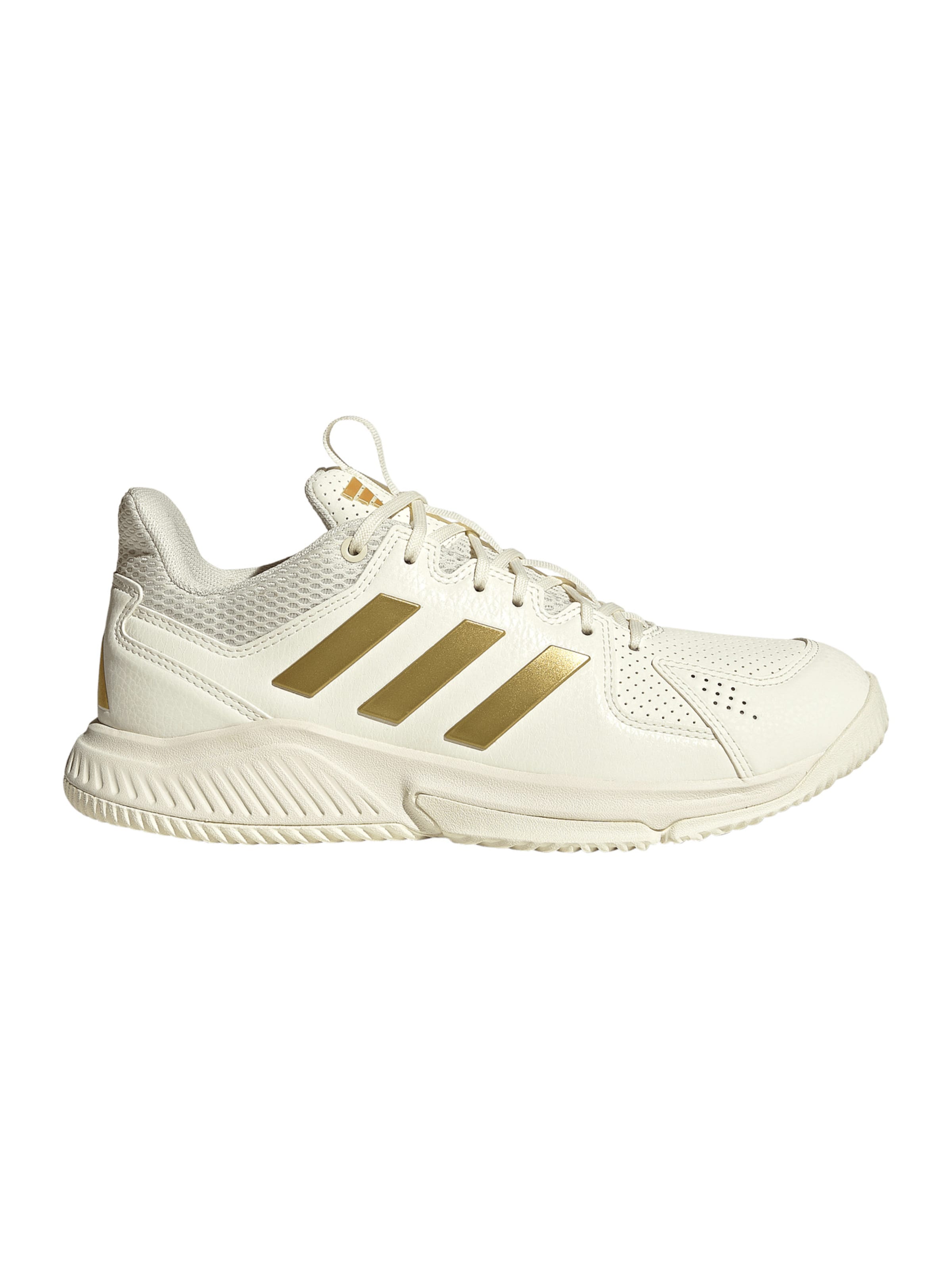 ADIDAS PERFORMANCE Sportschuh 'Court Flight' in hellbeige / gold, Produktansicht