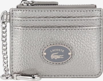 LACOSTE Wallet 'Origin ' in Silver: front