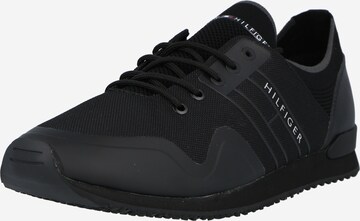 TOMMY HILFIGER Sneakers laag in Zwart: voorkant