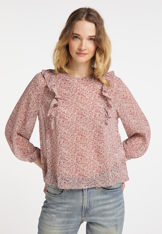 DreiMaster Vintage Blouse in Beige: front
