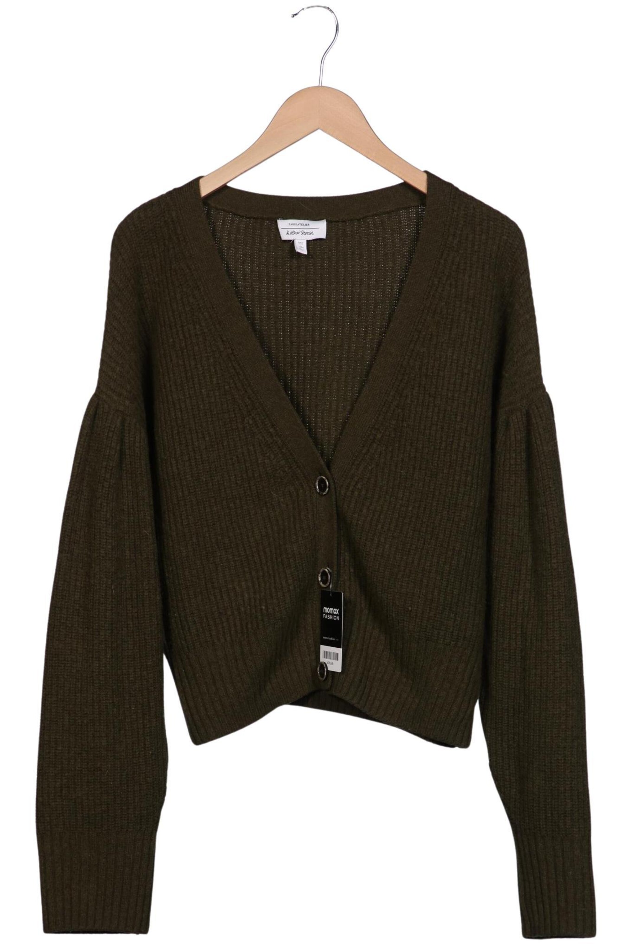 & Other Stories Sweater & Cardigan in M in Green: front