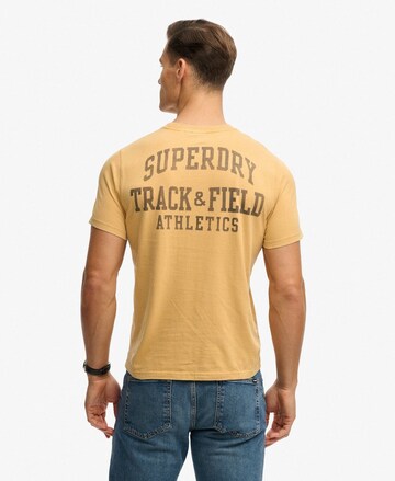 T-Shirt 'Vintage Prep' Superdry & Co en jaune