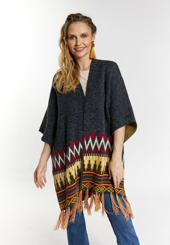 usha FESTIVAL Cape in Blau: Vorderseite