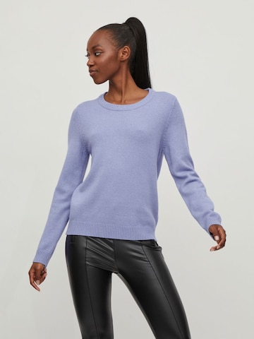 Vila Petite Sweater 'Ril' in Purple: front