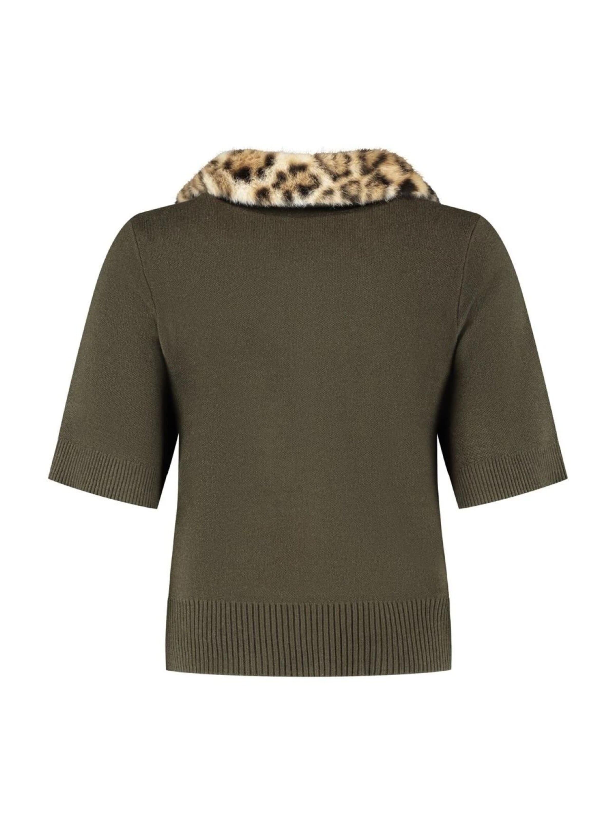 Lady Day Knit cardigan 'Lady Day Marlot Deep forest' in Green