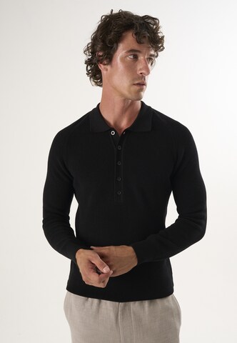 Pull-over Felix Hardy en noir : devant