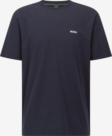 BOSS Shirt in Blauw: voorkant