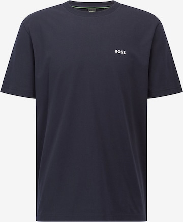 BOSS Green Shirt in Blauw: voorkant