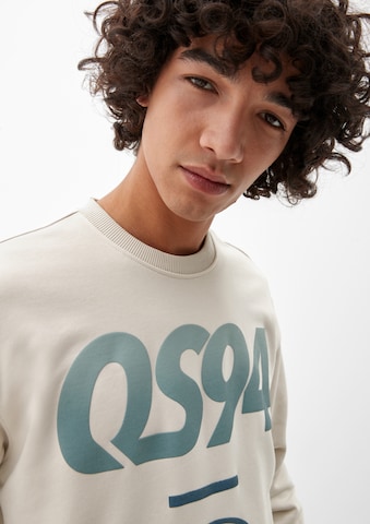 QS Sweatshirt in Beige